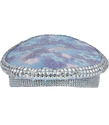 GORRA POLICIA AZUL CON PERLAS